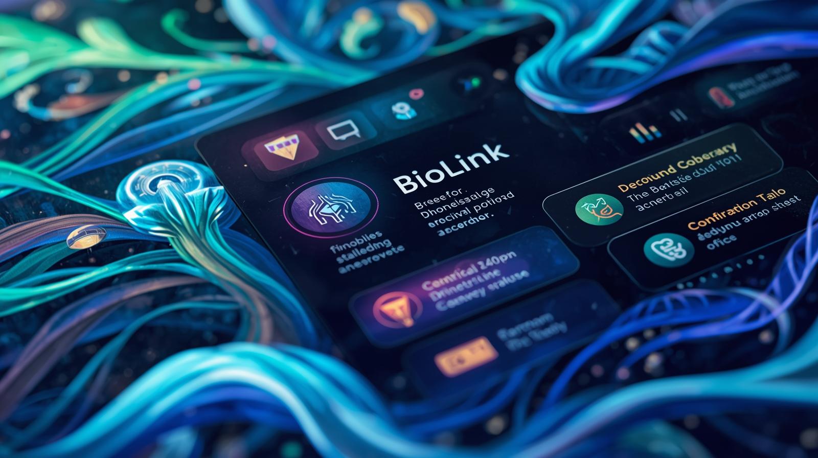 A Canva design being imported as a Biolink Platform header image