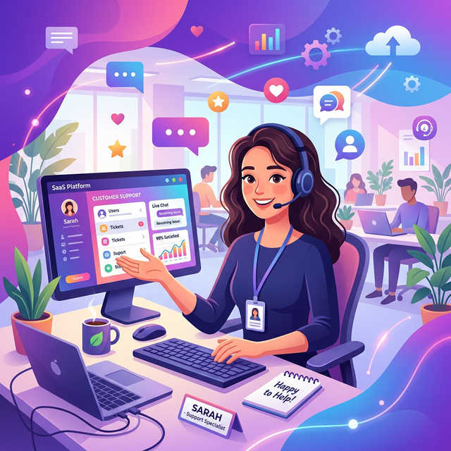 A Biolink Platform support agent answering customer messages
